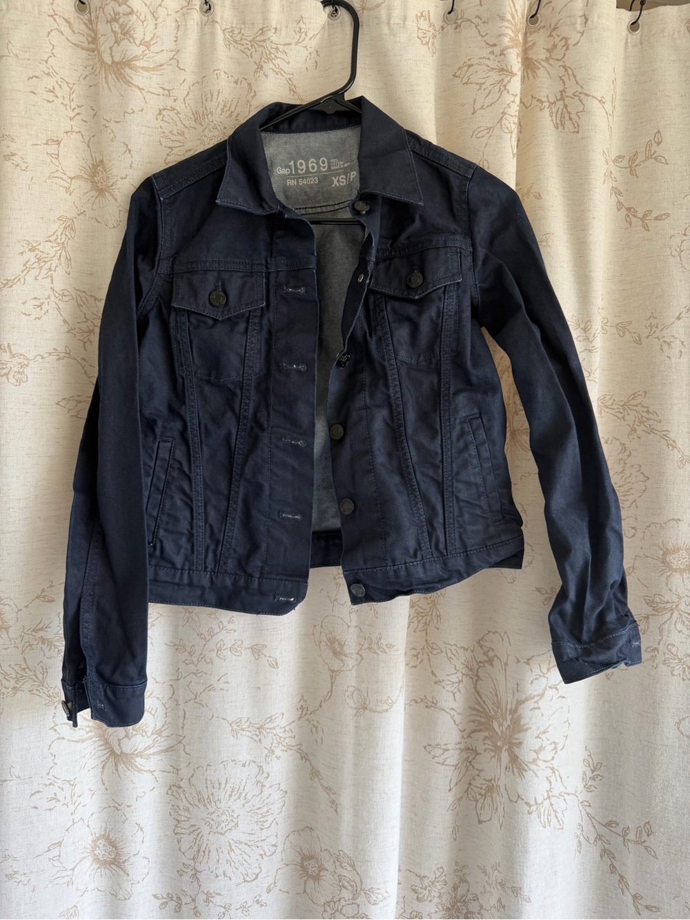 GAP Women's Navy Denim Jacket